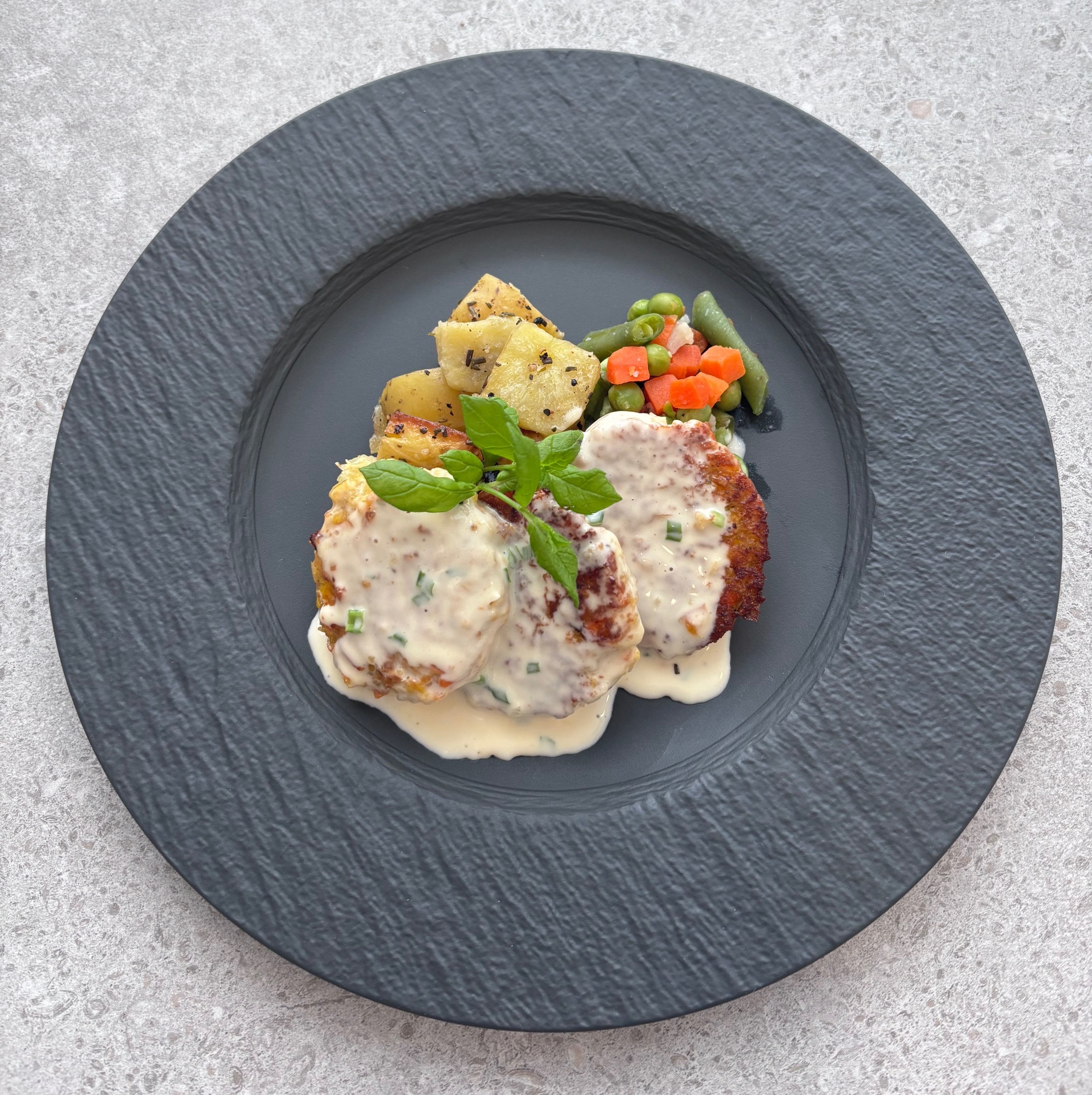 Maissipihvi juustokastikkeella L,G,P